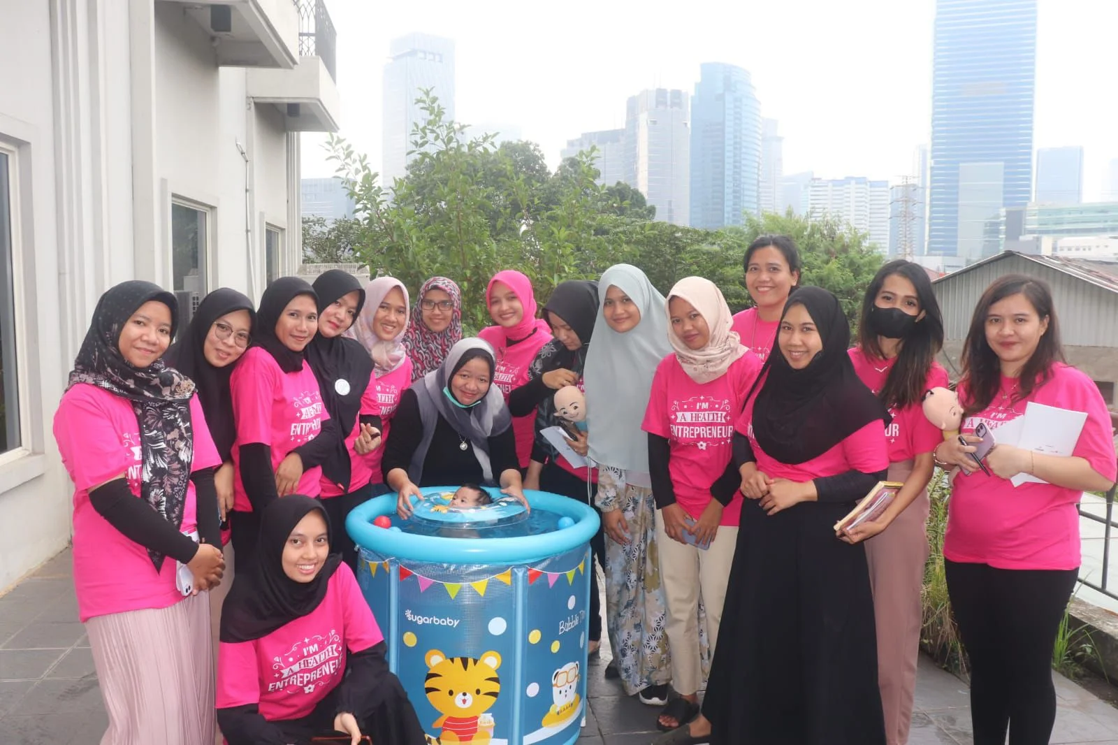 pelatihan Baby Spa and Mom Treatmentsatuvisicorp