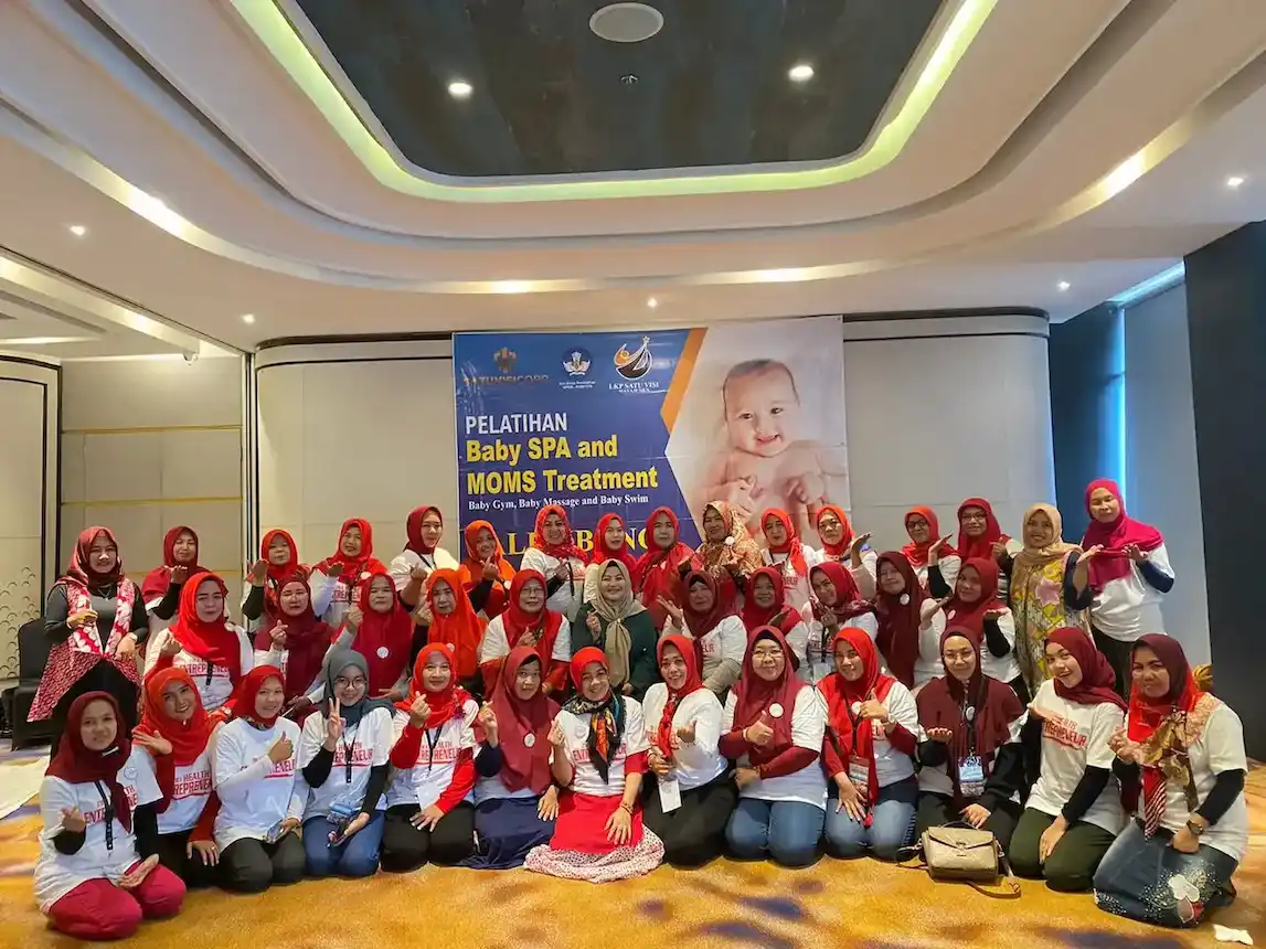 foto training di Palembang