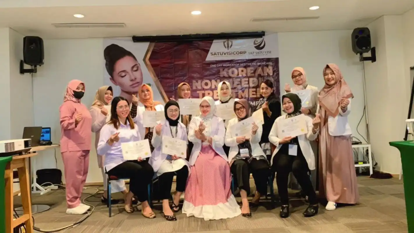 foto training di Palembang